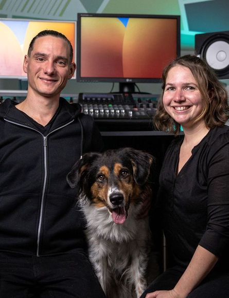 RoadtripMusic | Thomas & Agnes  Luschnitzky, Studiohündin Sina 