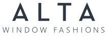 ALTA Window Fashions logo with black text on a white background