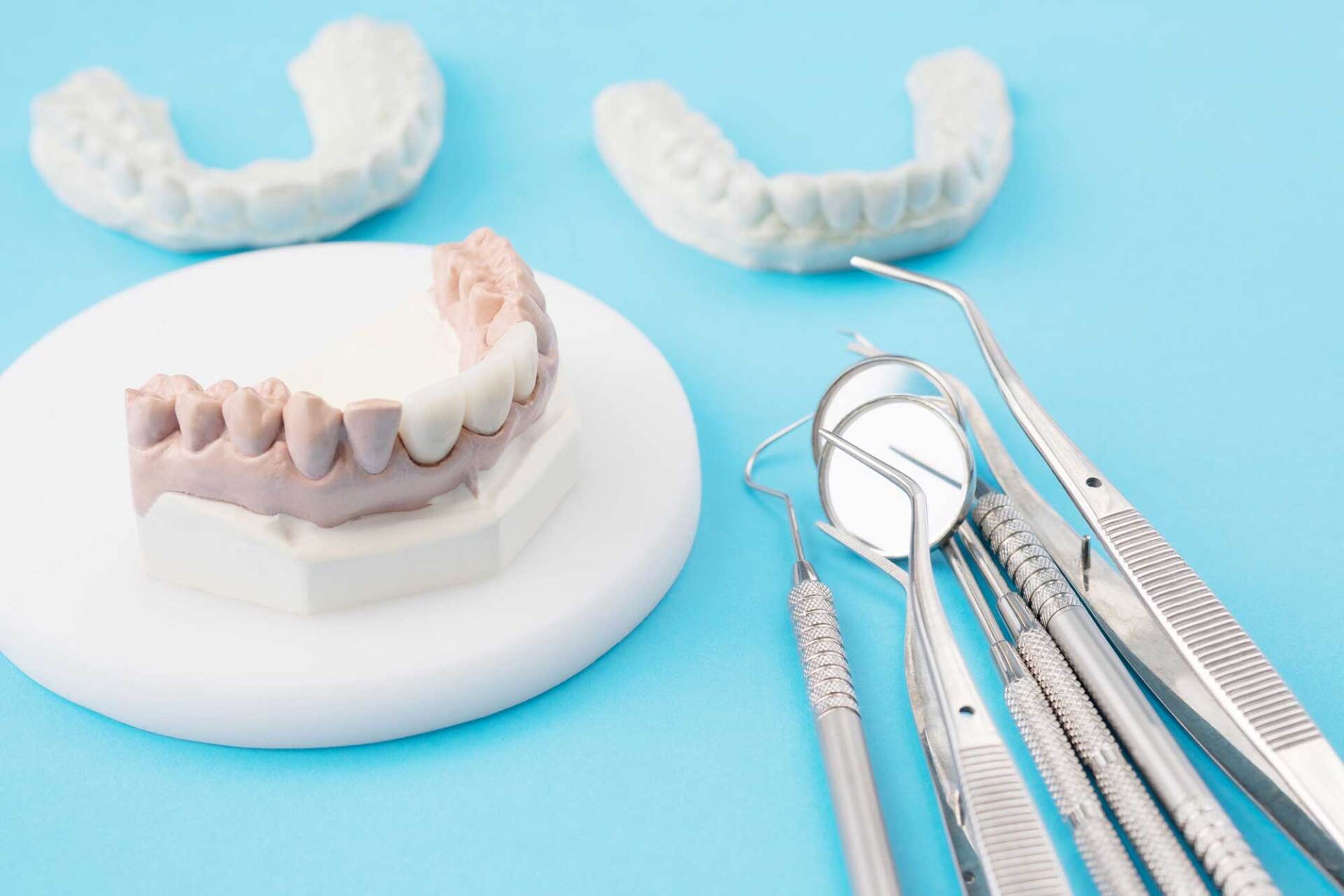 Dentist Tools and Prosthodontic Model — Sylacauga, AL — O'Brien Family Dentistry