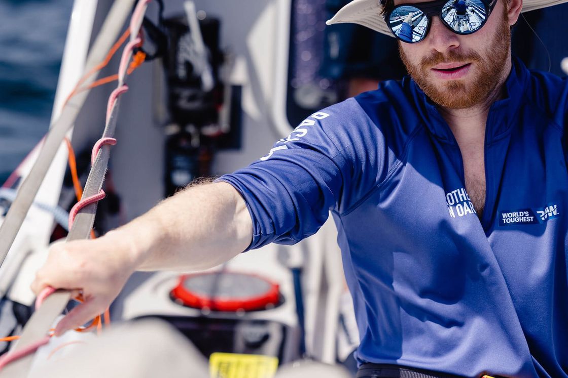 Ocean Rower in Worlds Toughest Row