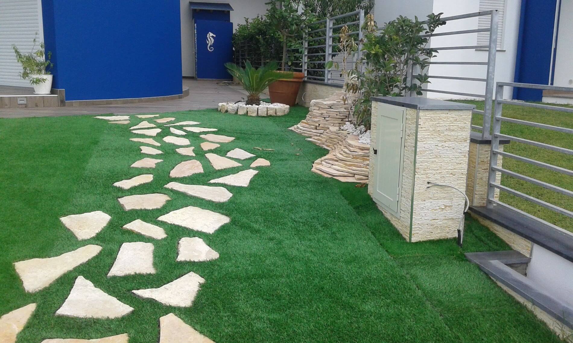 viadotto giardino in pietra