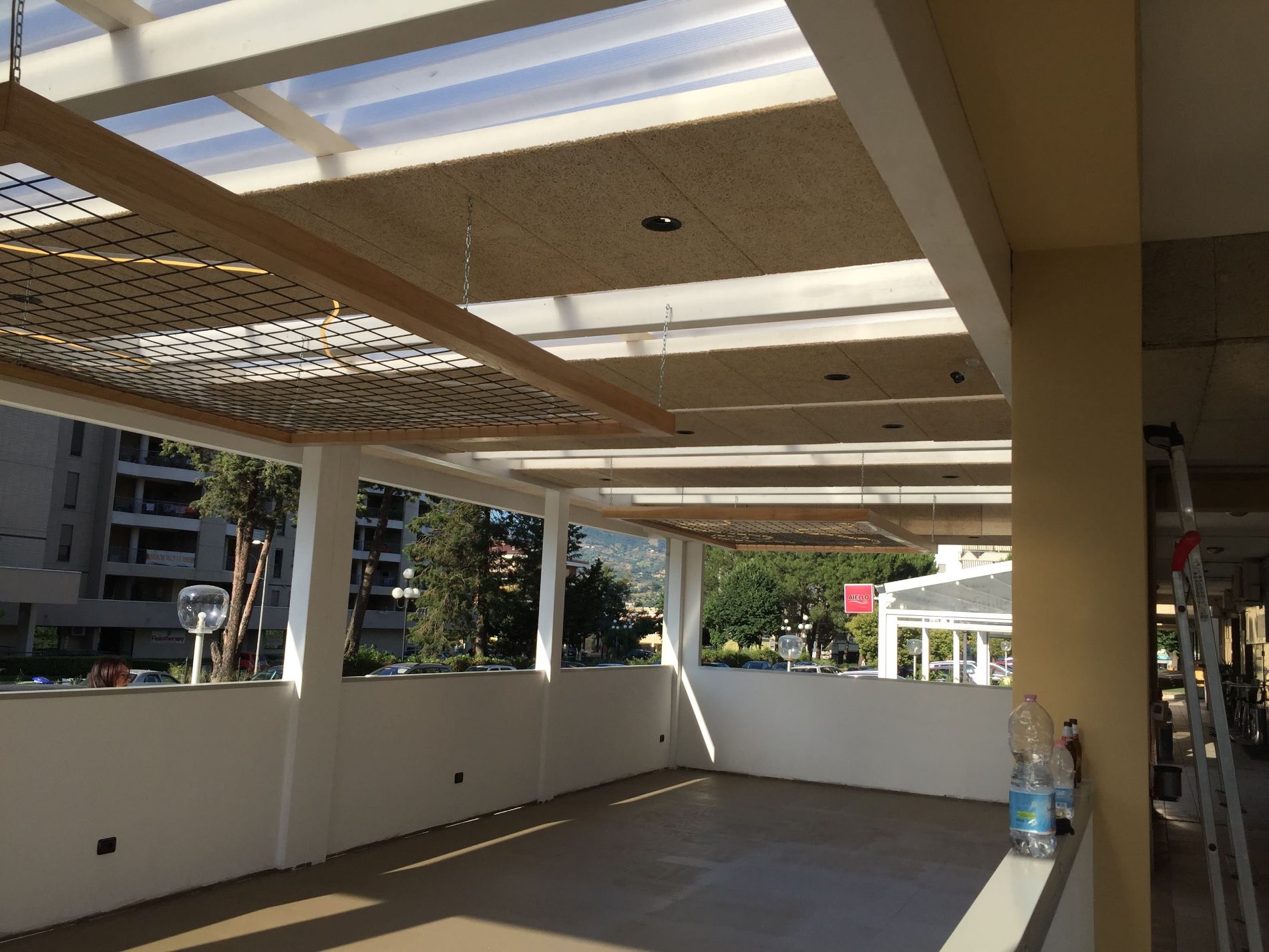 realizzazione tettoia in legno