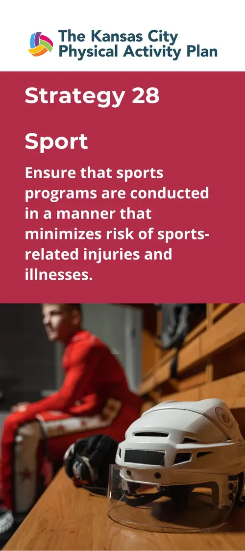 A graphic with text for