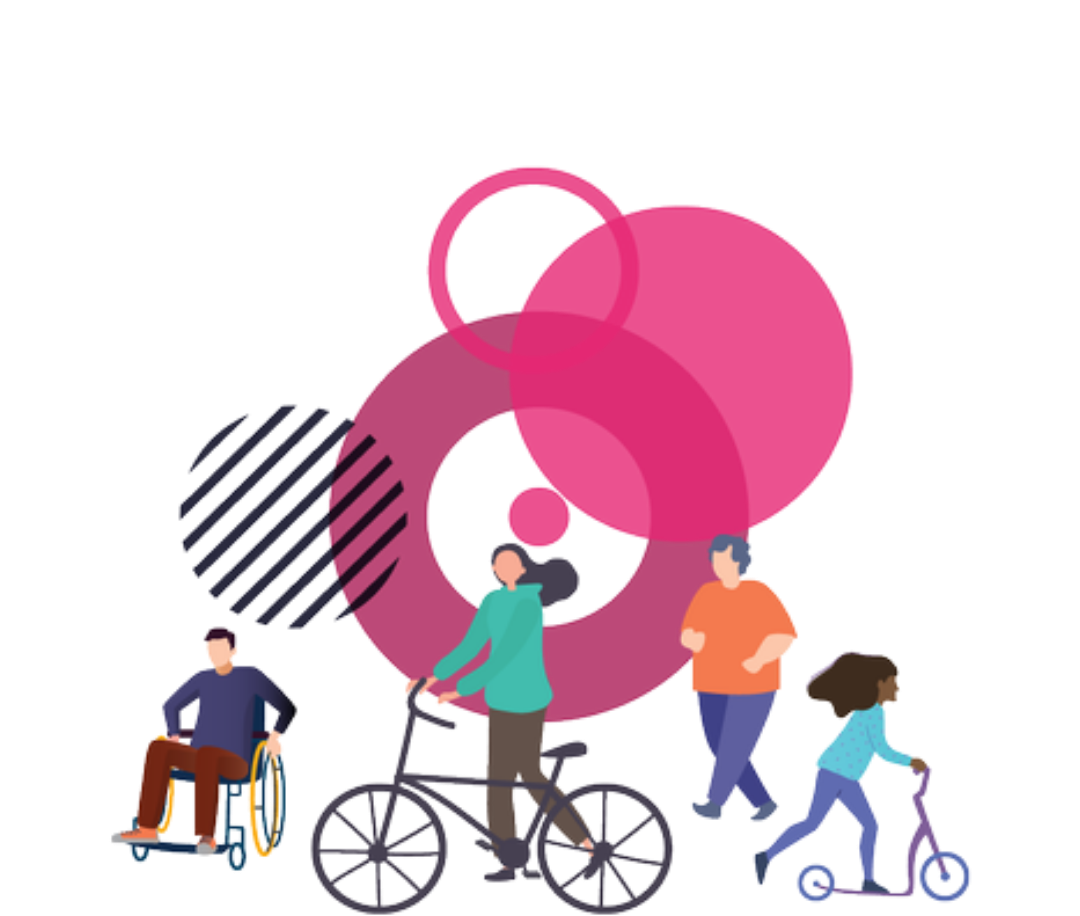 People with disabilities engaging in outdoor activities.