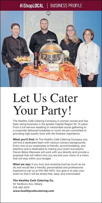 The Healthy Cafe Catering Co. iShopLOCAL profile