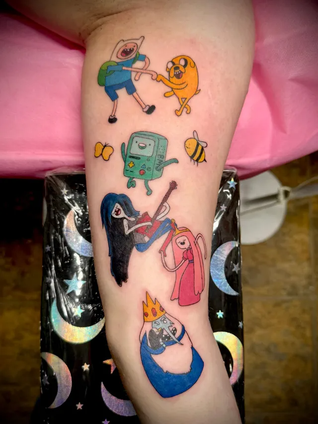 Custom tattoo, featured portfolio piece