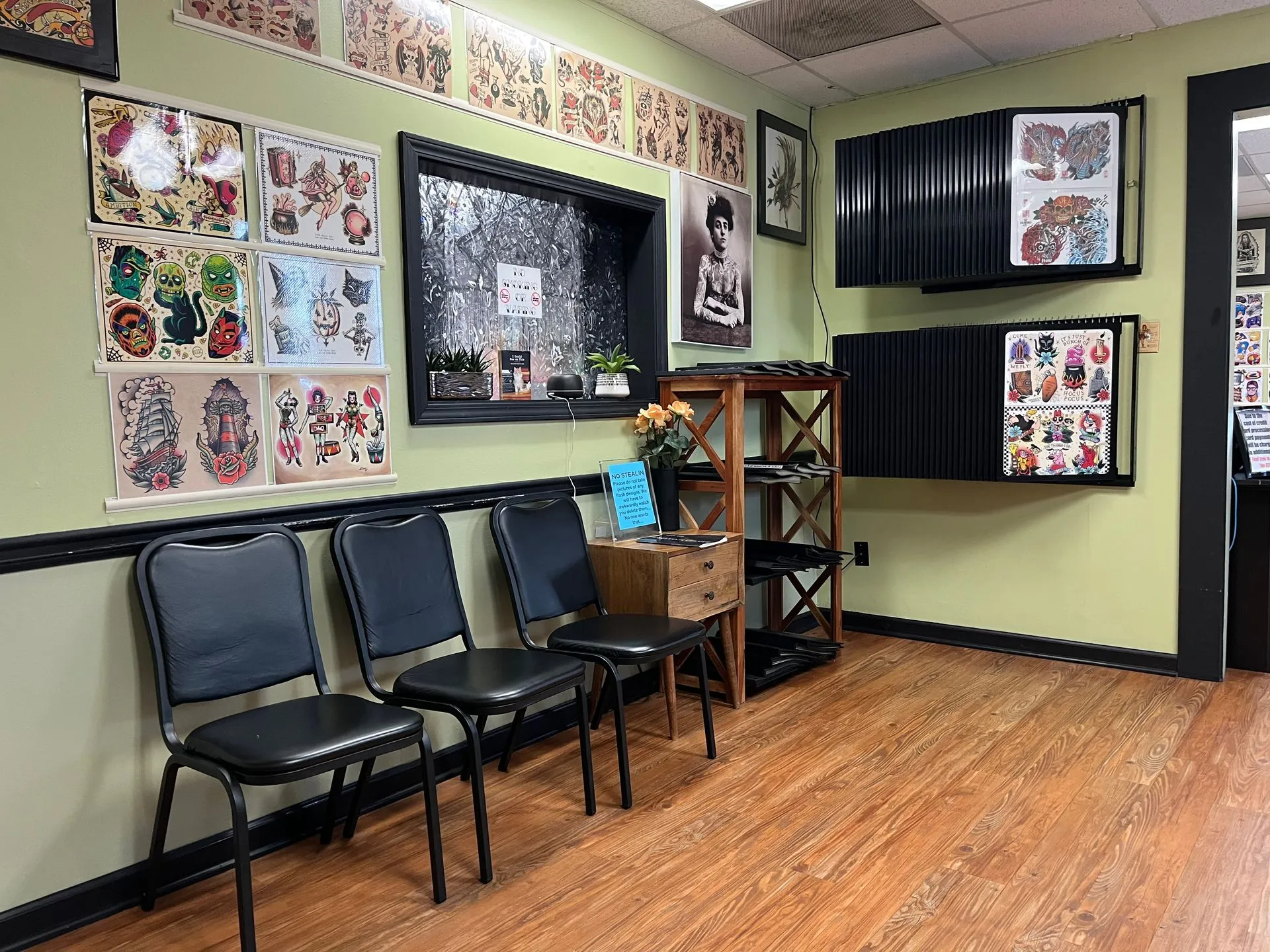 Resurrection Ink tattoo studio showcase