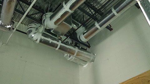 Stainless Air Flow Pipes — Fort Worth, Texas — Airborn A/C & Heating