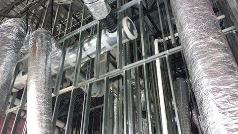 New Air Flow Pipes To Install — Fort Worth, Texas — Airborn A/C & Heating