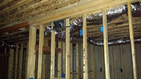 Plastic Pipes Air Flow — Fort Worth, Texas — Airborn A/C & Heating