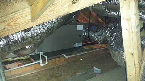 Pipes Connected To Heating System — Fort Worth, Texas — Airborn A/C & Heating