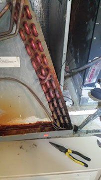 Fliers Beside HVAC Unit — Fort Worth, Texas — Airborn A/C & Heating