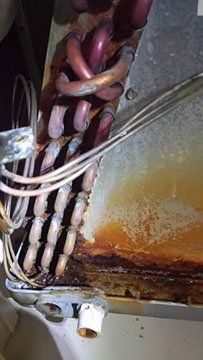 Rusted HVAC Unit — Fort Worth, Texas — Airborn A/C & Heating