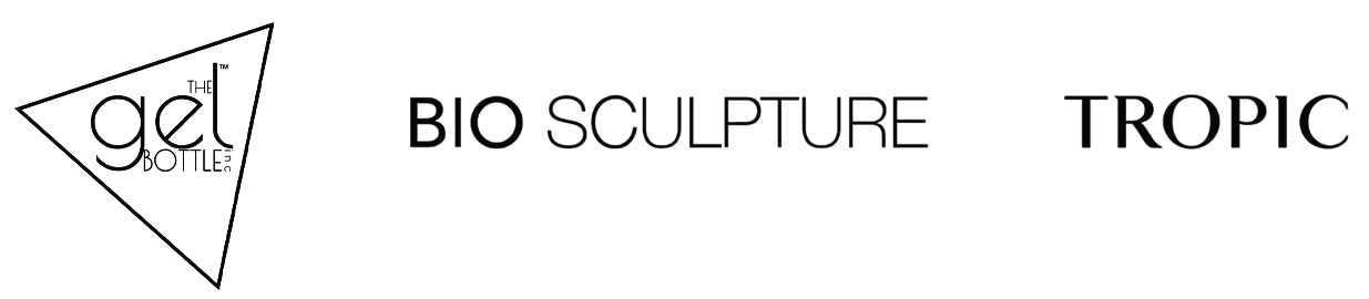 The GelBottle, Bio Sculpture and Tropic Products The GelBottle logo Bio Sculpture logo Tropic logo