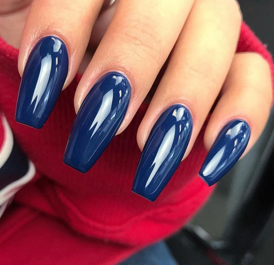 The GelBottle Navy gel colour from Beautiful beauty therapists