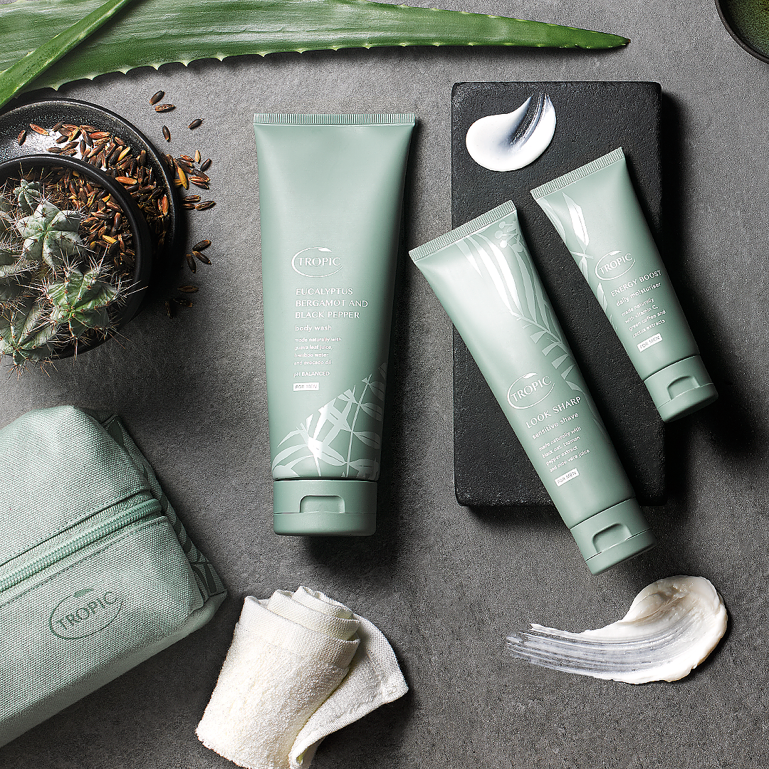 Tropic Deluxe Manmade male skincare from Beautiful beauty salon