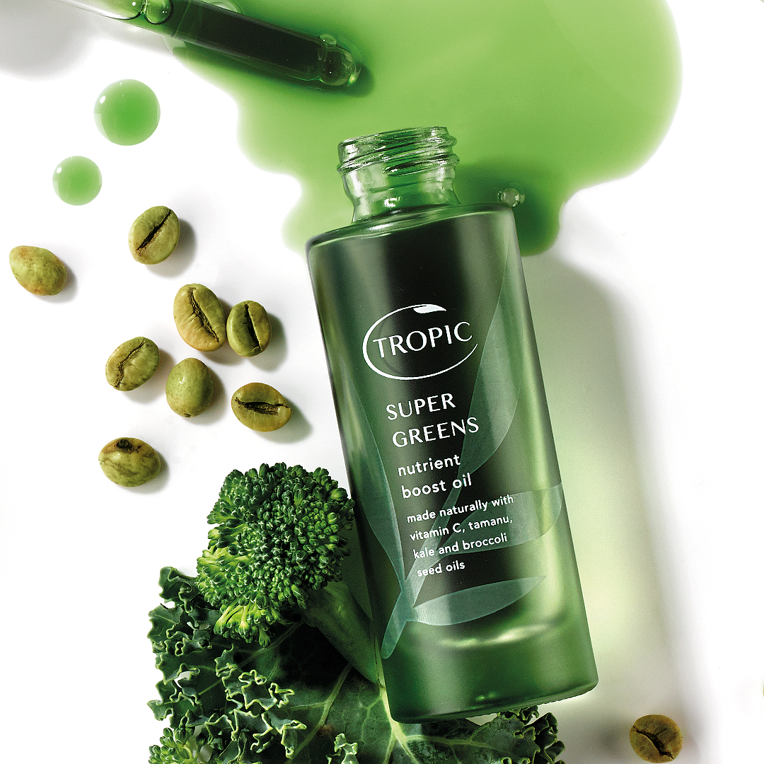 Tropic Super Greens skincare from Beautiful beauty salon
