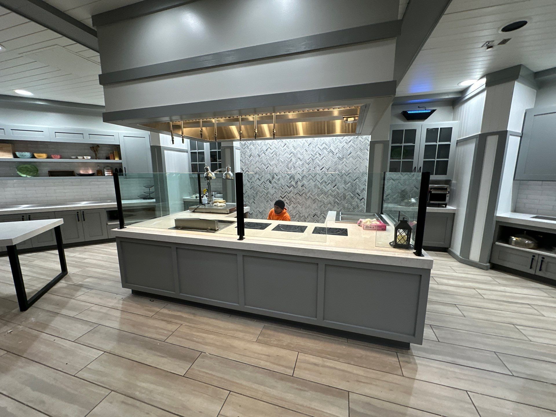 Commercial Kitchen Island Design