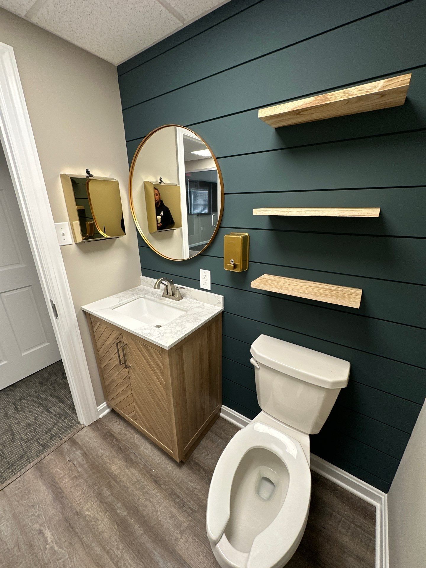 Office Bathroom Remodel