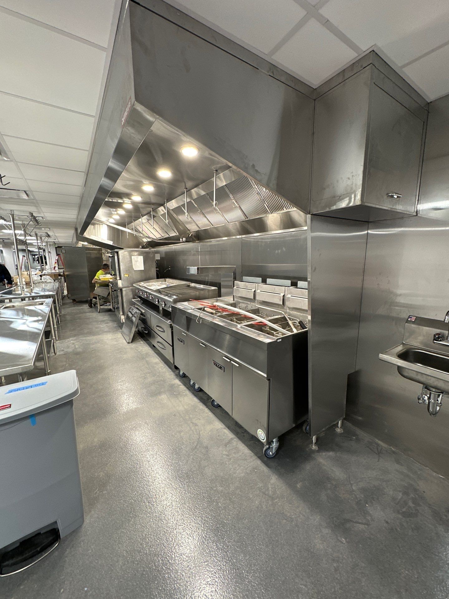 Commercial kitchen installations