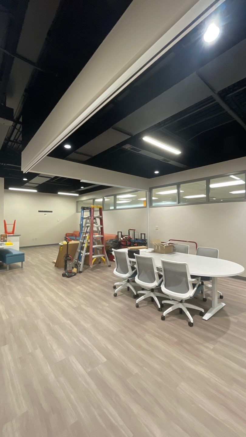 Commercial contracting | PA School Board Renovations | Conference Room Design