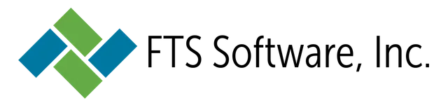 The logo for FTS Software inc. is blue and green.