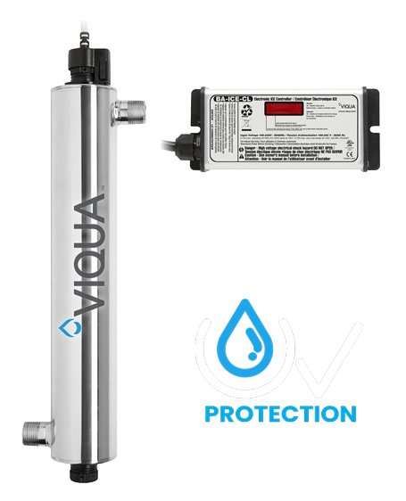 UV water disinfecting system, Viqua brand