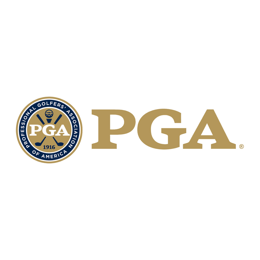 The logo for the pga professional golfers association of america.
