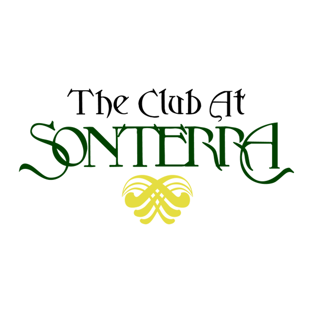 A green and yellow logo for the club at sonterra