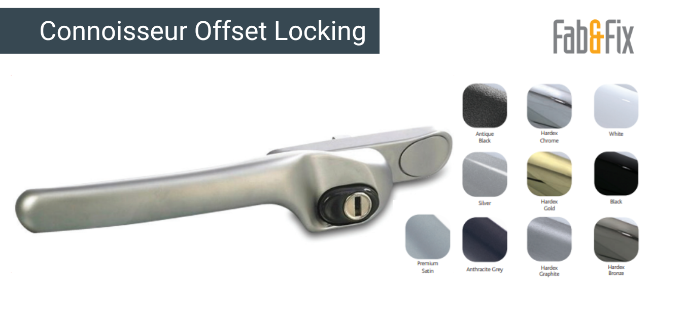 connoisseur offset locking Ironmongery