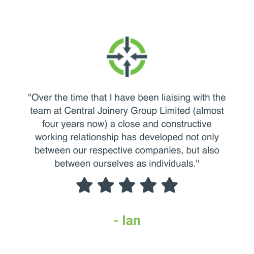 Central Joinery Group Customer Review