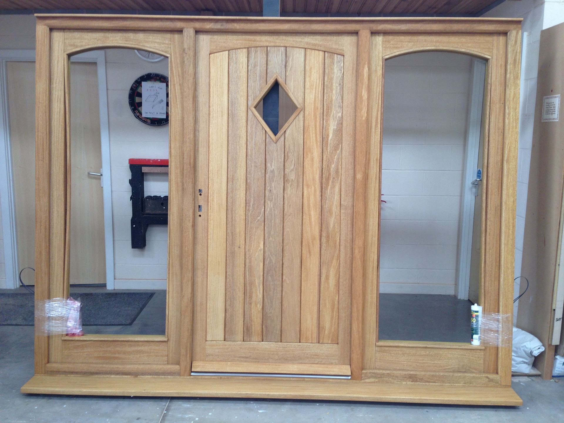 bespoke boarded door