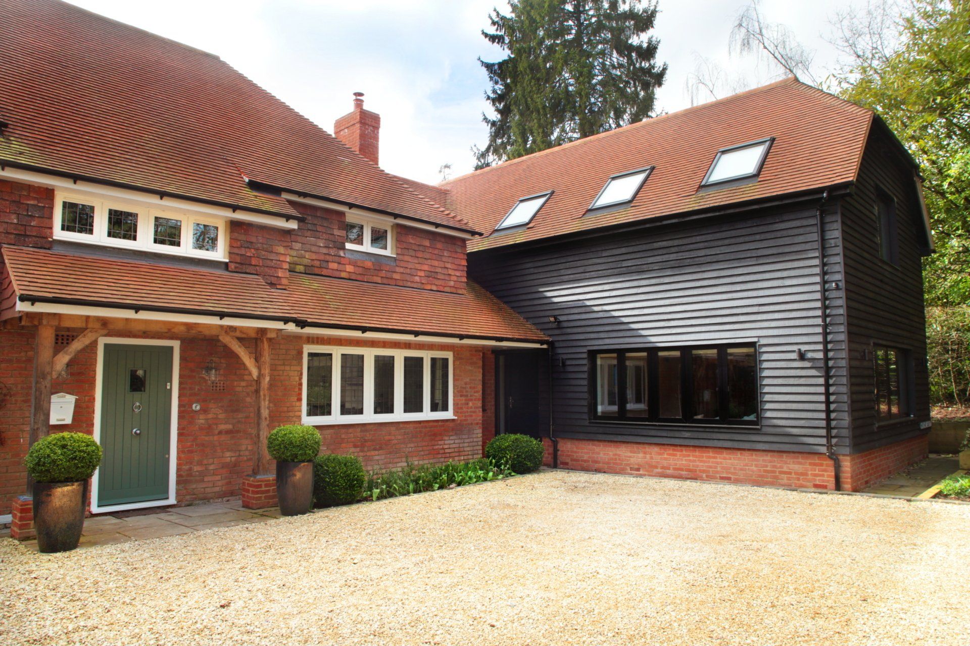 Boarded Painted Outside Door - Bespoke Doors - Central Joinery Group