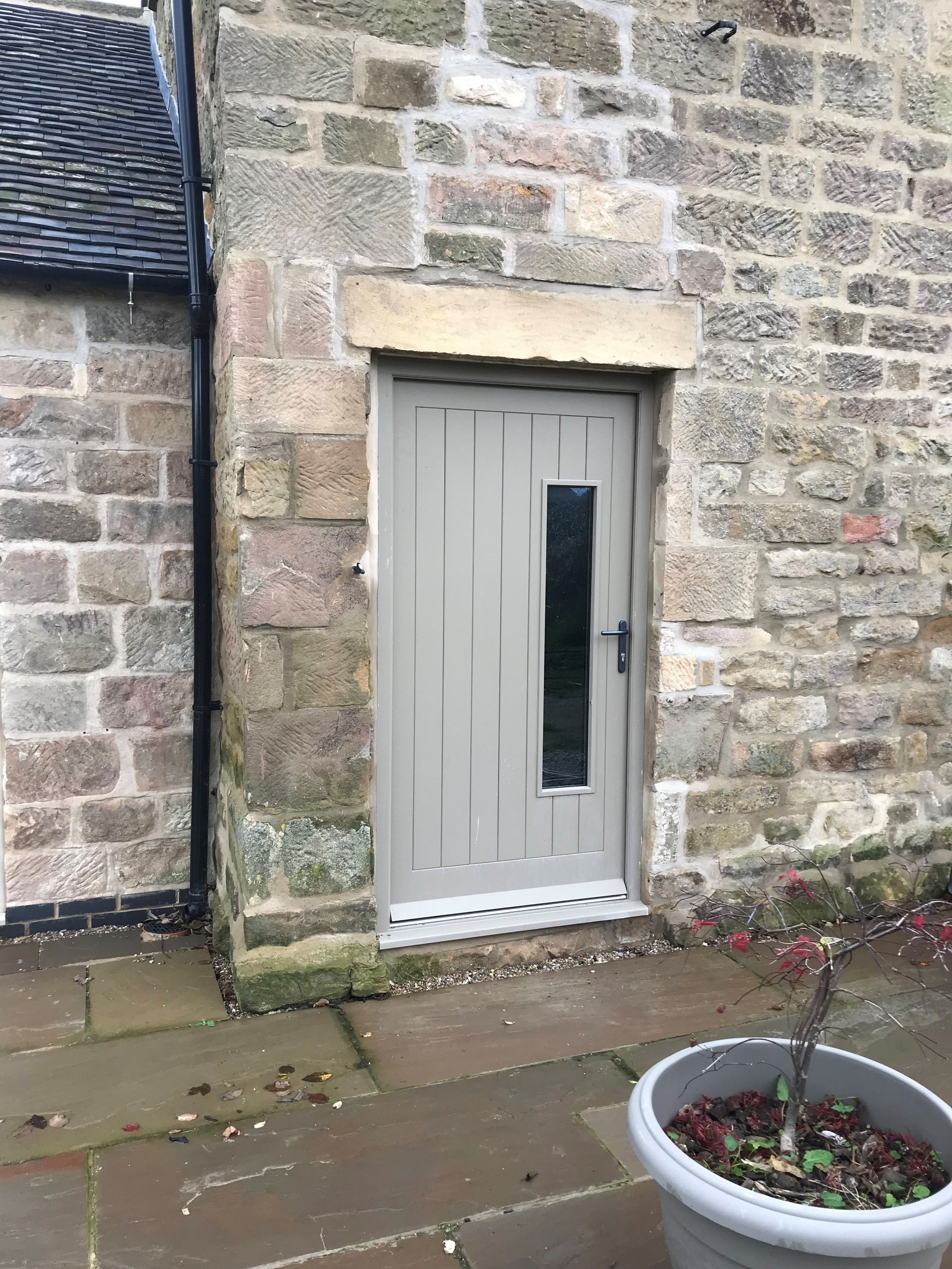 double glazed back door