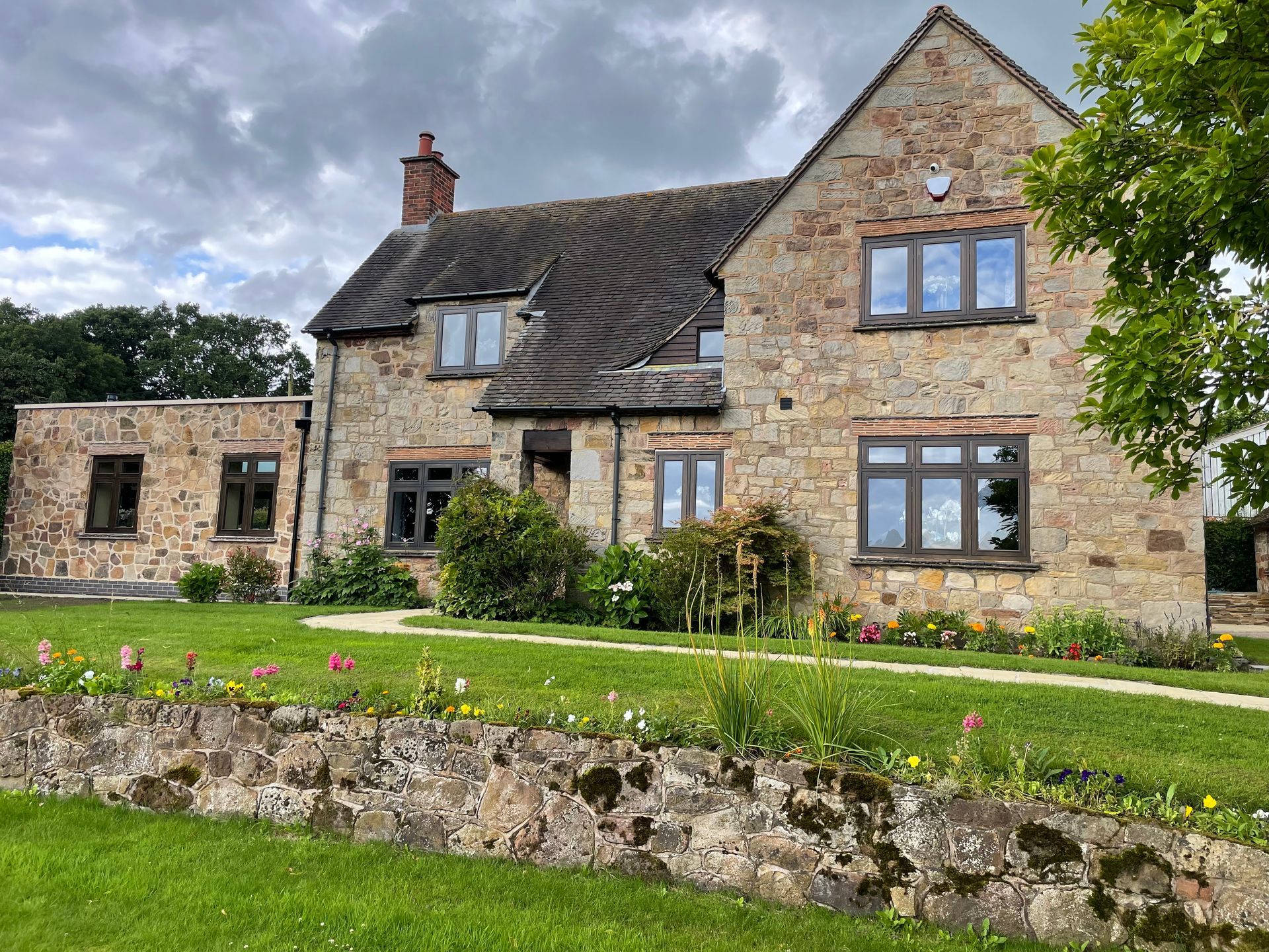 Bespoke Stained Accoya Windows & Doors