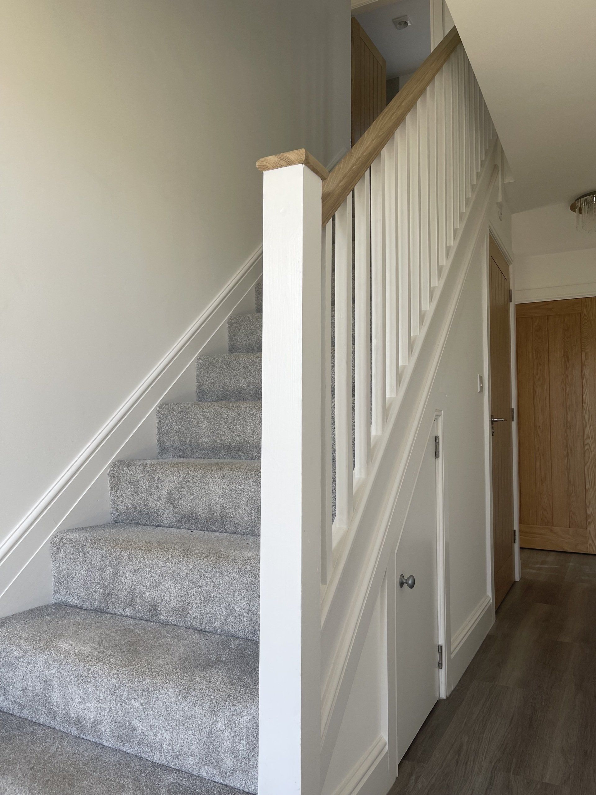 White Staircase Balustrade | Central Joinery Group