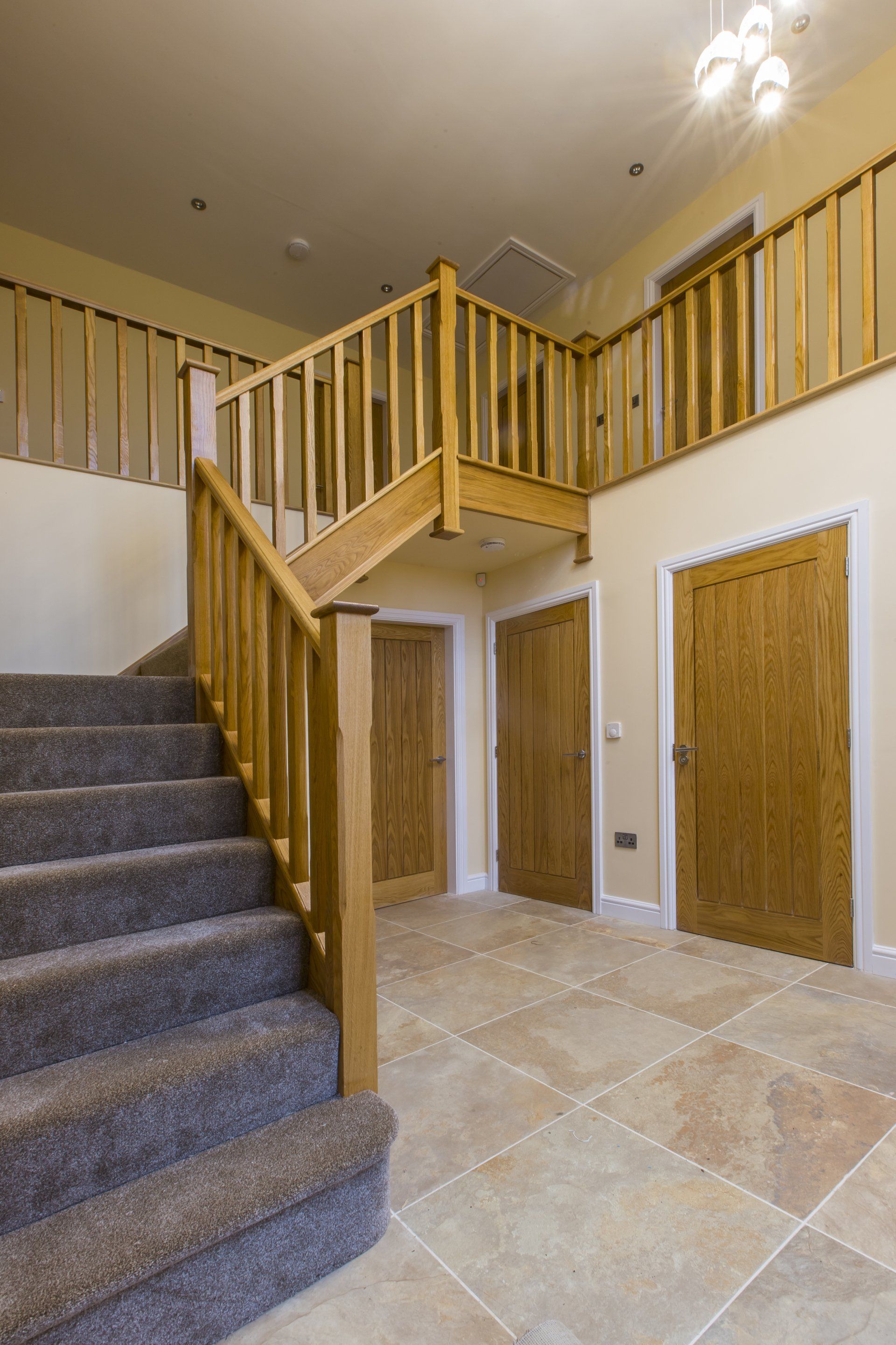 bespoke open tread staircases