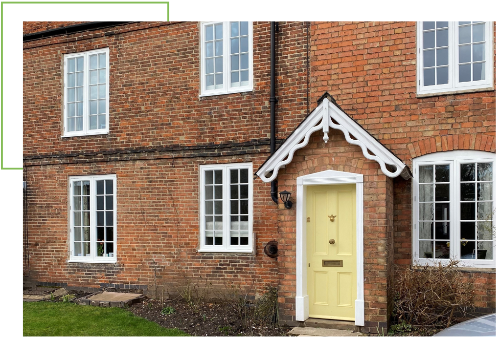 Heritage casement windows with wide range of ironmongery