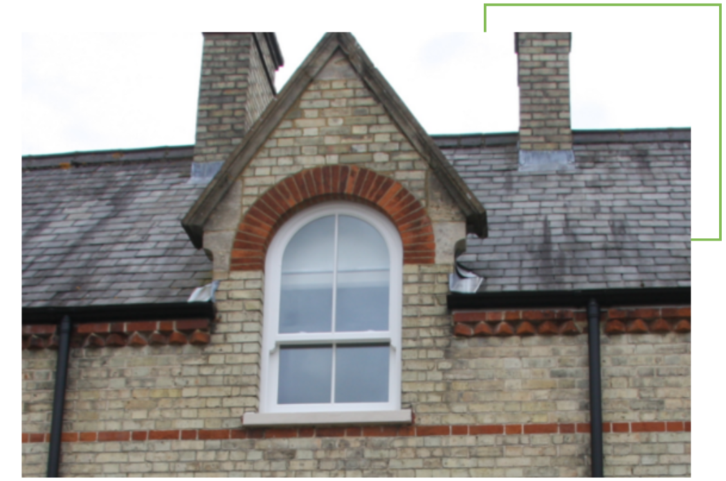 Beautiful weighted sash windows