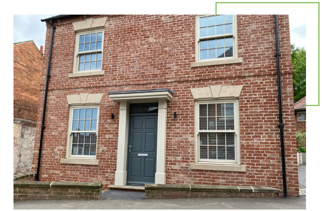 Beautiful spring sash windows