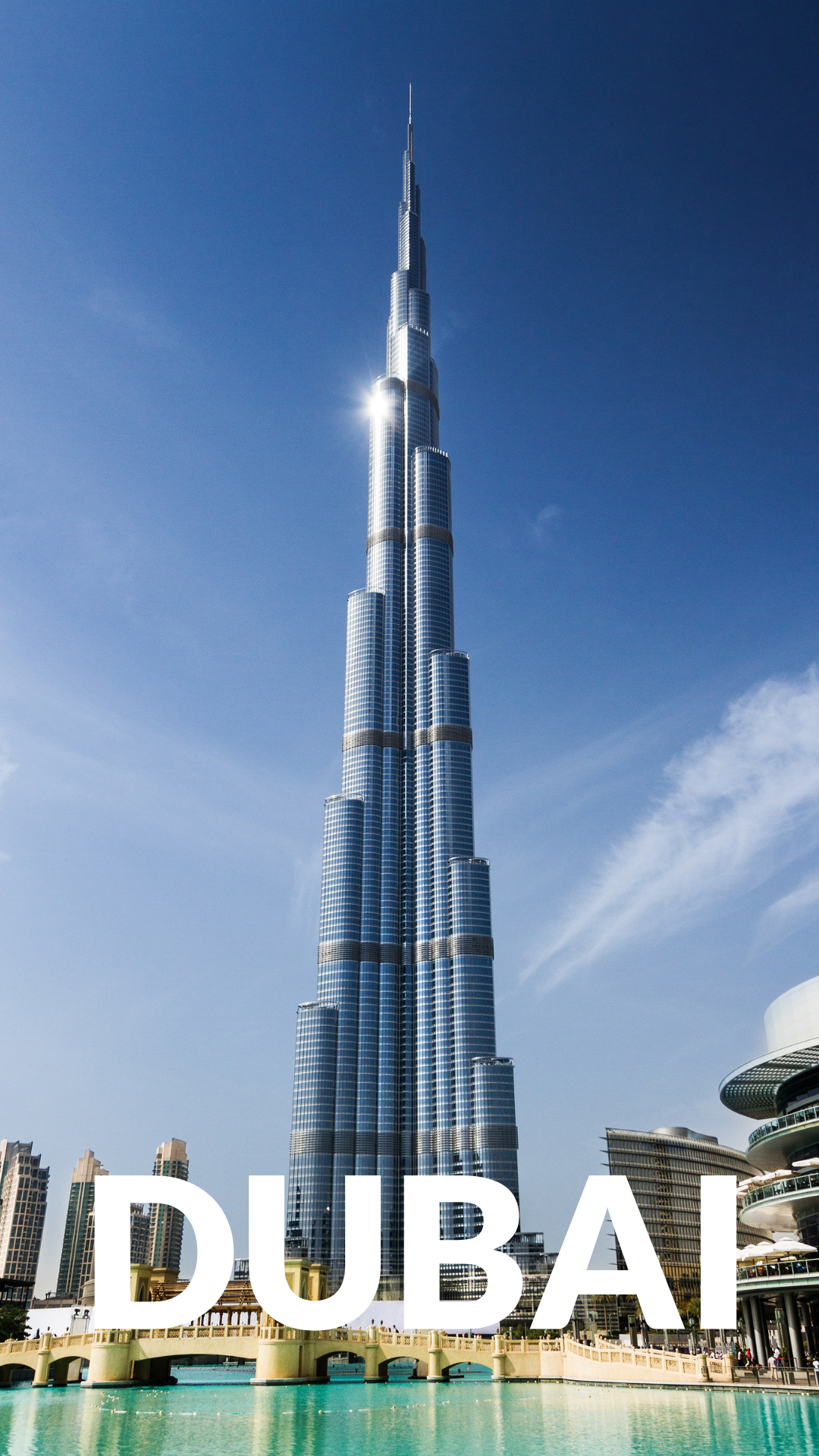 A picture of the tallest building in dubai