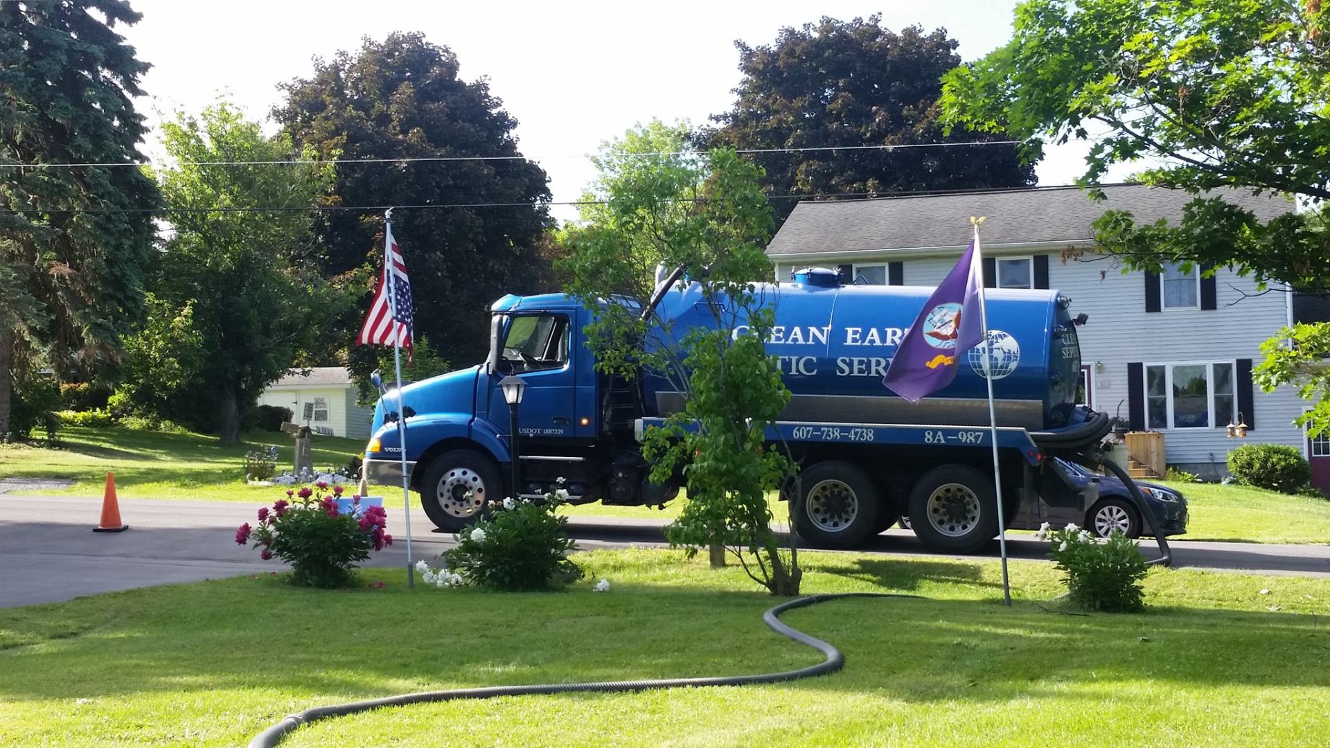 New York State Septic System Clean Outs, Clean Earth Septic Service