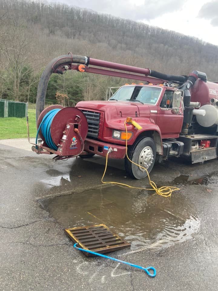 High Vac Truck for Car Wash Tanks in Ithaca, NY