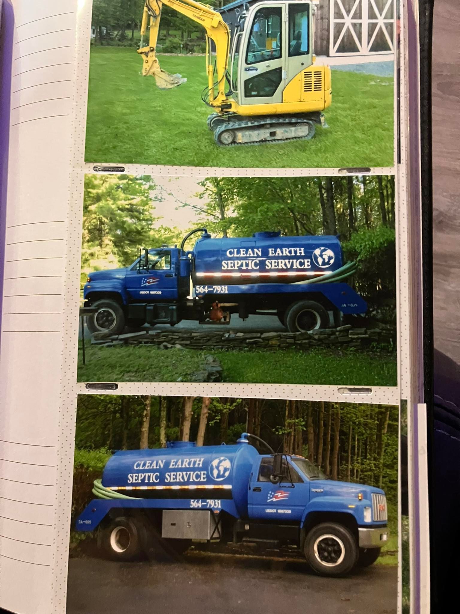 Series of throwback photos showing old septic pump trucks through the years | Clean Earth Septic Services