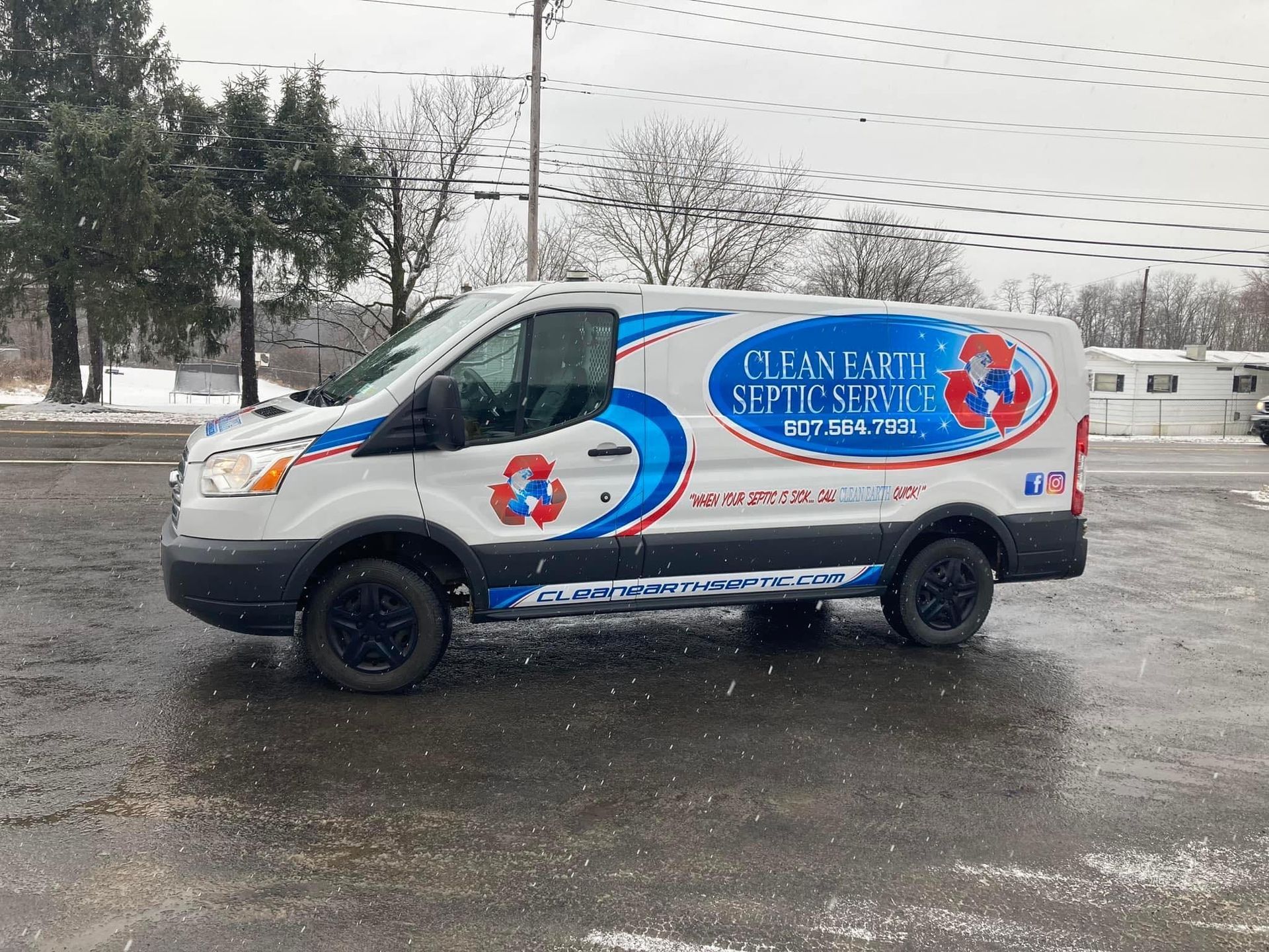 Clean Earth Septic Service Hot Water Jetting for Frozen Pipes