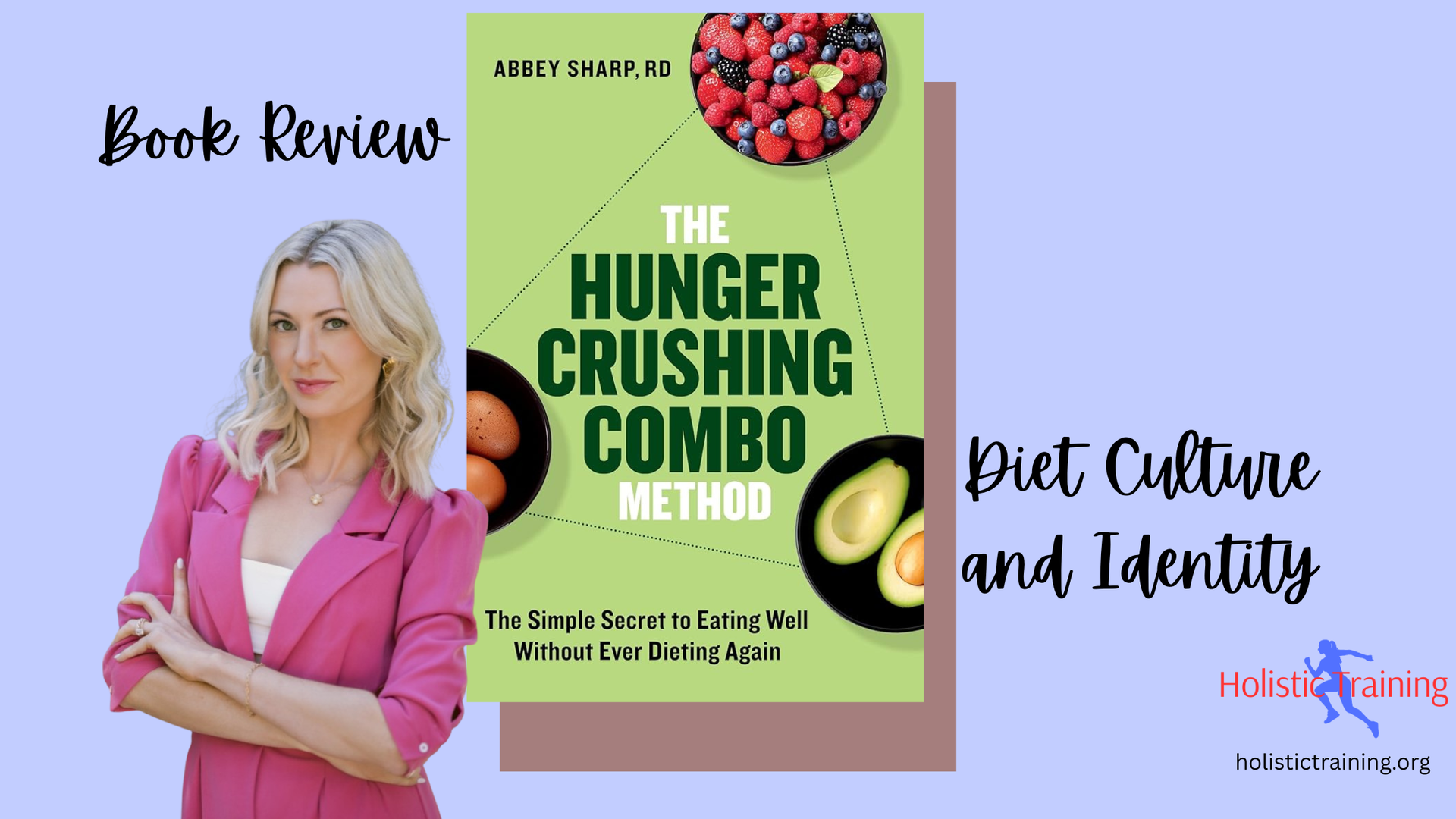 A book review graphic for 