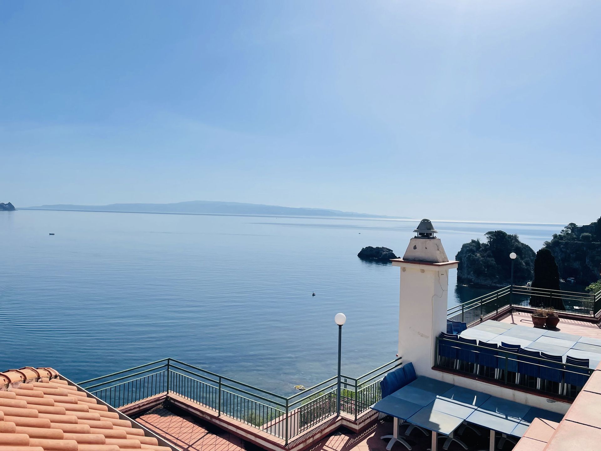 terrazza panoramica Bay Palace Hotel