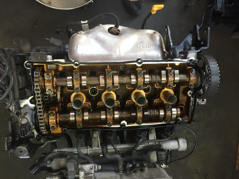 A Close Up of a Car Engine in a Garage — AVA Automotive Repairs in Oak Flats, NSW