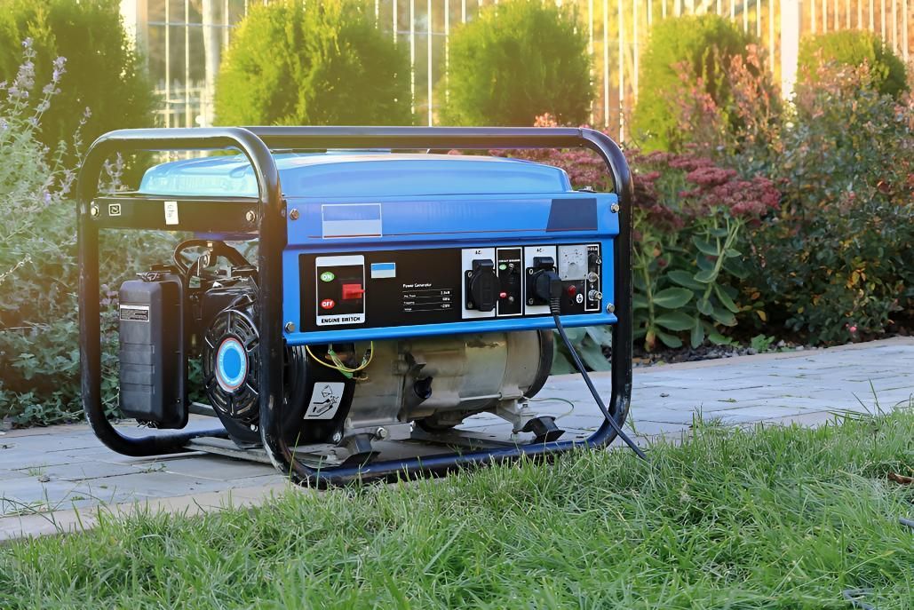 Blue Generator — Robbie McDonald Electrical in Gympie, QLD