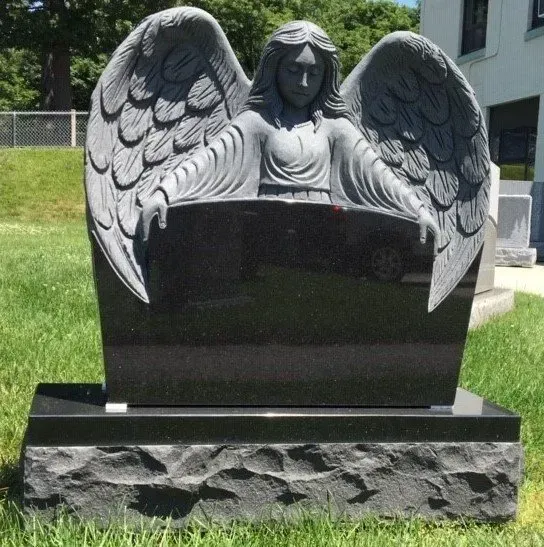 Angel Statue Of Headstones | Worcester, MA | Rex Monuments